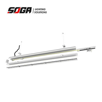 ซื้อ ระบบไฟเดินสายไฟเชิงเส้น LED เชิงพาณิชย์พร้อมฝาครอบสีขาวรูปตัว U online manufacture
