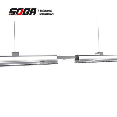 ซื้อ ระบบไฟเดินสายไฟ LED เชิงพาณิชย์ 40W IP40 ช่องอลูมิเนียมรูปตัว U online manufacture