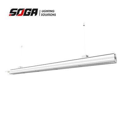 Commercial LED Trunking Light System 40W IP40 Aluminum Channel U Shape