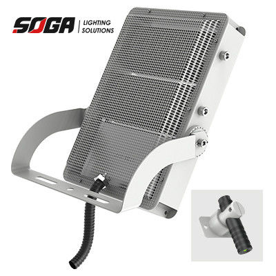 Rotatable Modular Design Glare Free LED Flood Light AC90-305V/AC108-528V IK Rate IIK09
