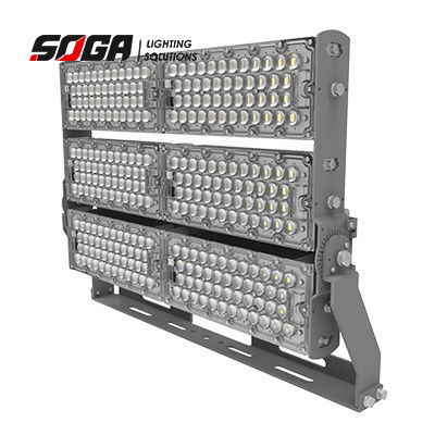 ไฟเสาสูง LED ป้องกันแสงสะท้อน 720w ไฟ LED บริเวณ 6 โมดูล